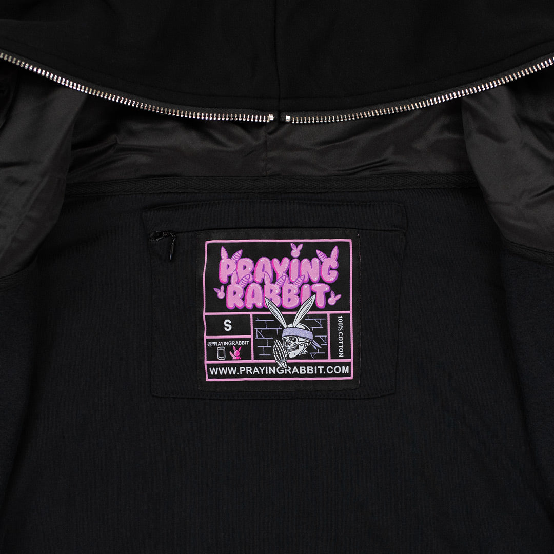 Hidden Pocket Hoodie (Black)