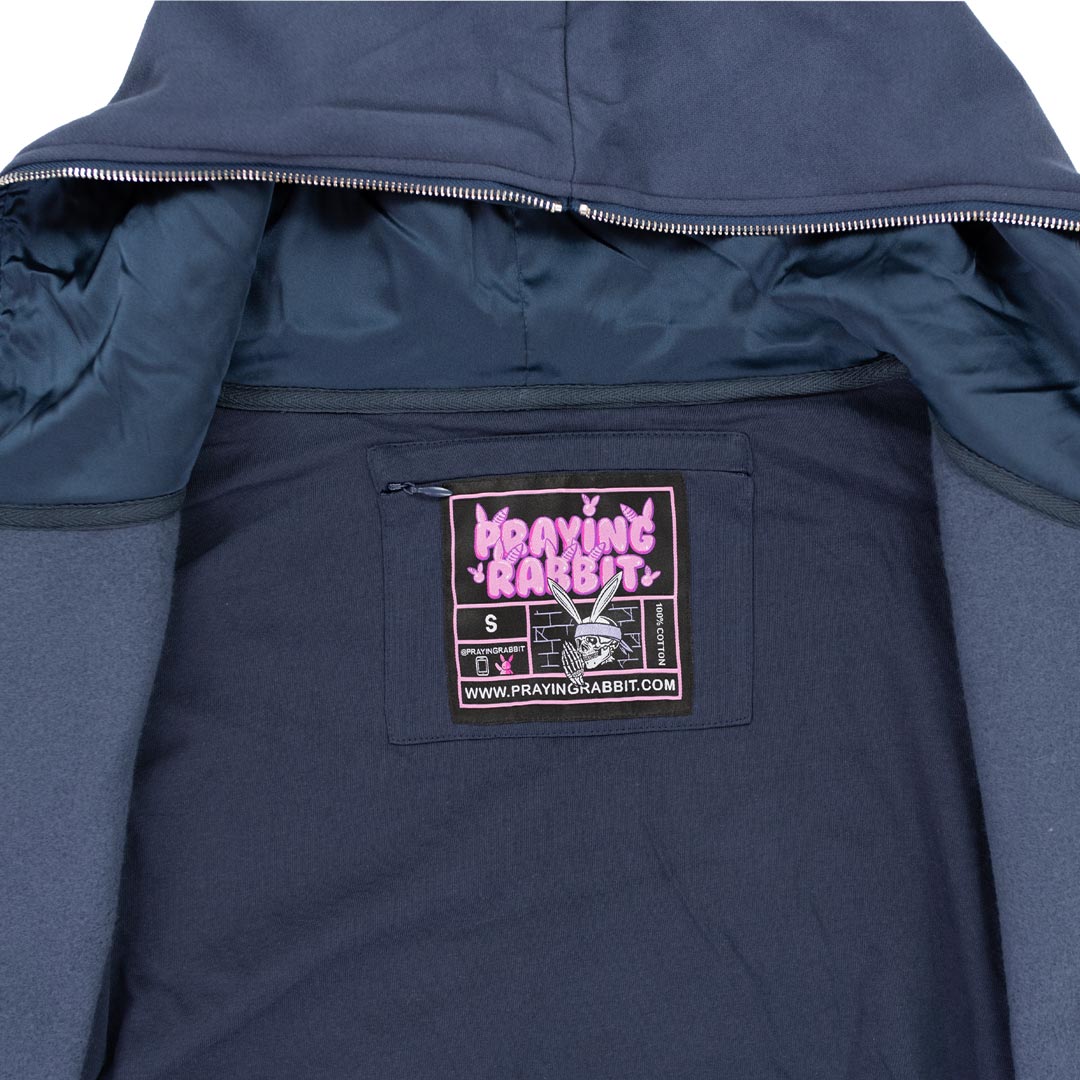 Hidden Pocket Hoodie (Navy Blue)